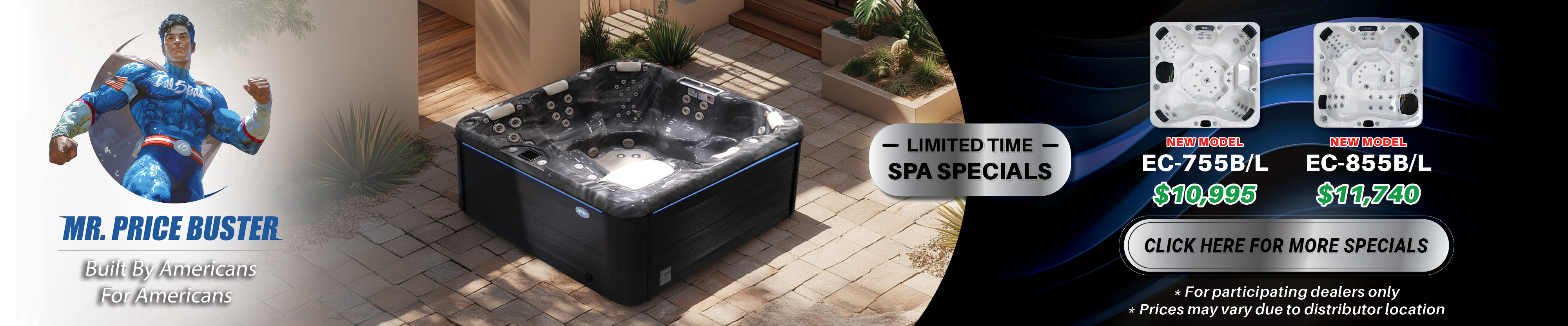 Calspas hot tub being used in a family setting - Woodstock
